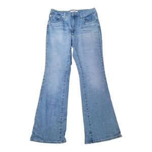 Womens Levi's 725 Blue High Rise Bootcut Jeans - Size 31